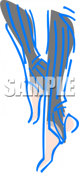 Foot Clip Art Image