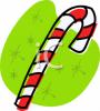 Candy Cane Clip Art Image