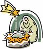 Nativity Scene Clip Art Image