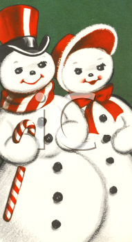 Snowman Clip Art Image