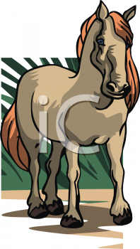 Horse Clip Art Image