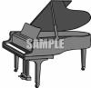 Piano Clip Art Image