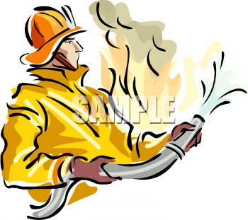 Fireman Clip Art Image