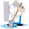 Janitor Clip Art Image