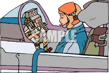Pilot Clip Art Image