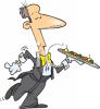 Waiter Clip Art Image