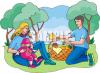 Picnic Clip Art Image