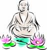 Buddhism Clip Art Image