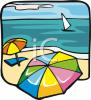 Summer Season Clip Art Image