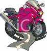 Motorcycle Clip Art Image