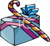 Candy Cane Clip Art Image