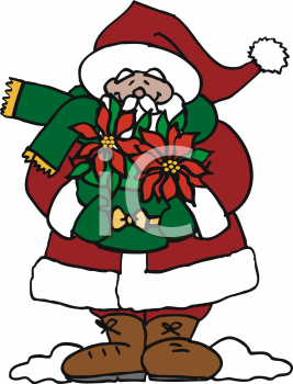 Poinsettia Clip Art Image