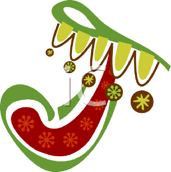 Stocking Clip Art Image