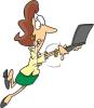 Laptop Clip Art Image