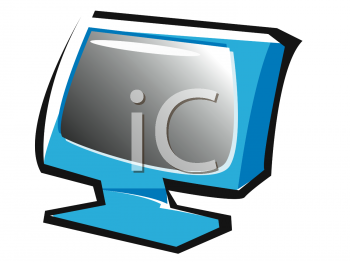 Monitor Clip Art Image