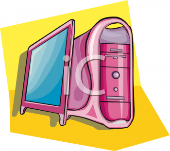 Monitor Clip Art Image