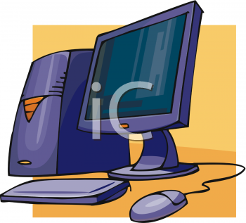 Monitor Clip Art Image