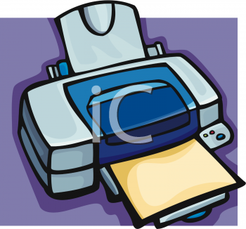 Printer Clip Art Image