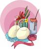 Easter Eggs Clip Art Image