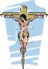 Easter Religious Clip Art Image