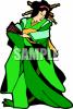 Ethnic People Clip Art Image