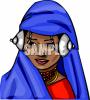 Ethnic People Clip Art Image