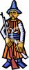 Ethnic People Clip Art Image