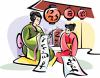 Ethnic People Clip Art Image