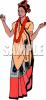 Ethnic People Clip Art Image