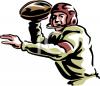 Football Clip Art Image