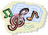 Music Notes Clip Art Image