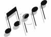 Music Notes Clip Art Image