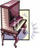 Piano Clip Art Image