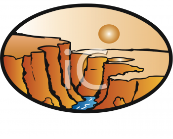 Landscape Clip Art Image