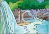 Landscape Clip Art Image