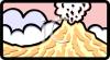 Volcano Clip Art Image