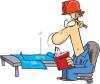 Construction Worker Clip Art Image