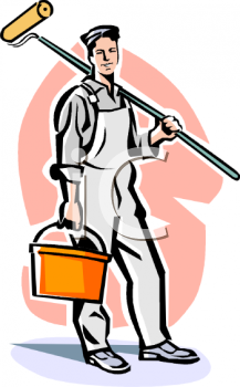 Construction Worker Clip Art Image