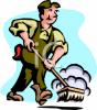 Construction Worker Clip Art Image