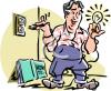 Electrician Clip Art Image