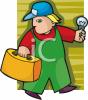 Electrician Clip Art Image