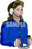 Pilot Clip Art Image