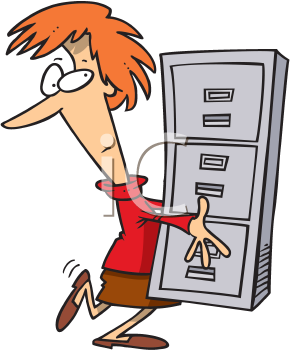 Secretary Clip Art Image