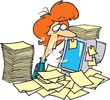 Secretary Clip Art Image