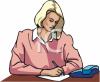 Secretary Clip Art Image