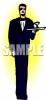 Waiter Clip Art Image