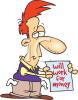 Recession Clip Art Image
