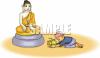 Buddhism Clip Art Image