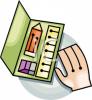 School Supplies Clip Art Image