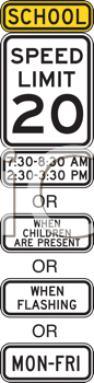 Road Sign Clip Art Image